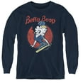 thumbnail image 1 of Betty Boop - Team Boop - Youth Long Sleeve Shirt - Medium, 1 of 2