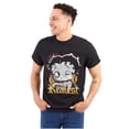 thumbnail image 1 of Betty Boop The Realest Cartoon Women's Graphic T Shirt Tees Brisco Brands S, 1 of 4