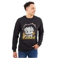 thumbnail image 1 of Betty Boop The Realest Cartoon Women's Long Sleeve T Shirt Brisco Brands S, 1 of 6