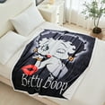 thumbnail image 1 of Betty Boop Throw Blanket 50"X60", Soft Flannel Throw Blanket Suit for Home Bed, Sofa & Dorm, 1 of 6