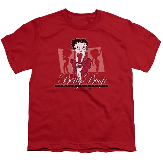 Betty Boop - Timeless Beauty - Youth Short Sleeve Shirt - Medium