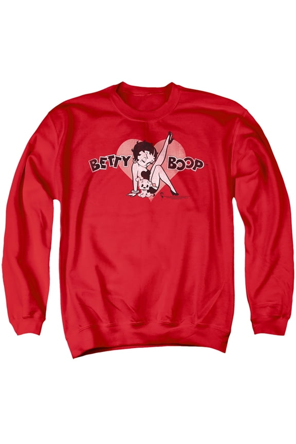 Betty Boop - Vintage Cutie Pup - Crewneck Sweatshirt - Medium