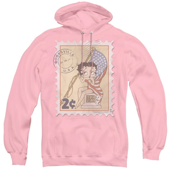 Betty Boop - Vintage Stamp - Pull-Over Hoodie - X-Large