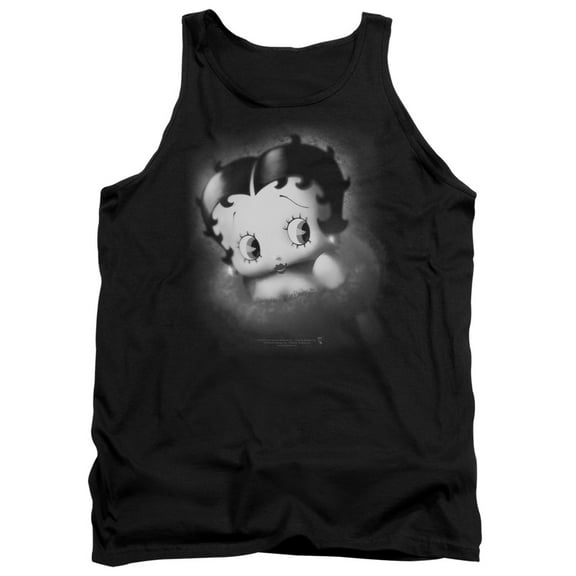 Betty Boop Vintage Star Adult Tank Top Black