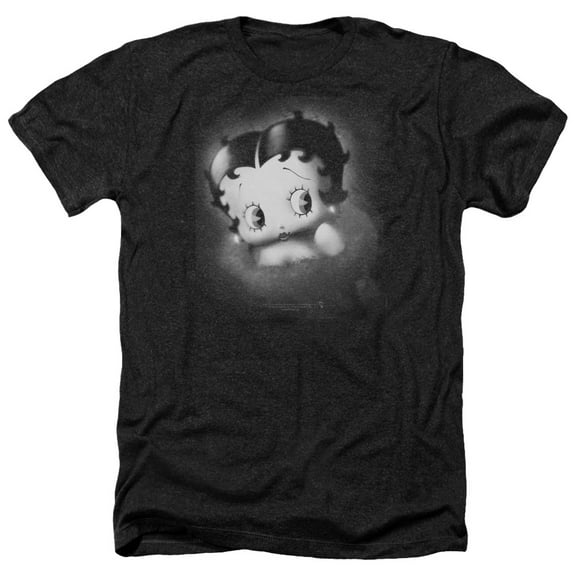 Betty Boop - Vintage Star - Heather Short Sleeve Shirt - Large
