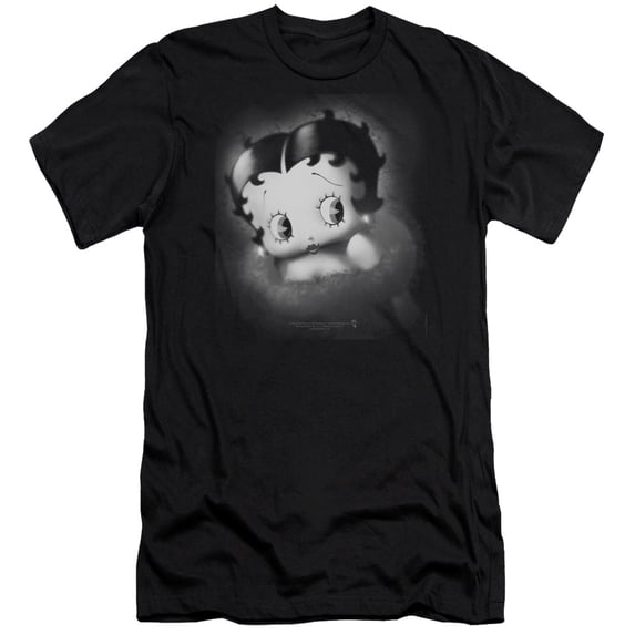 Betty Boop - Vintage Star - Premium Slim Fit Short Sleeve Shirt - Small