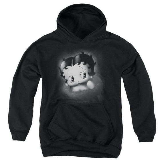 Betty Boop - Vintage Star - Youth Hooded Sweatshirt - Medium