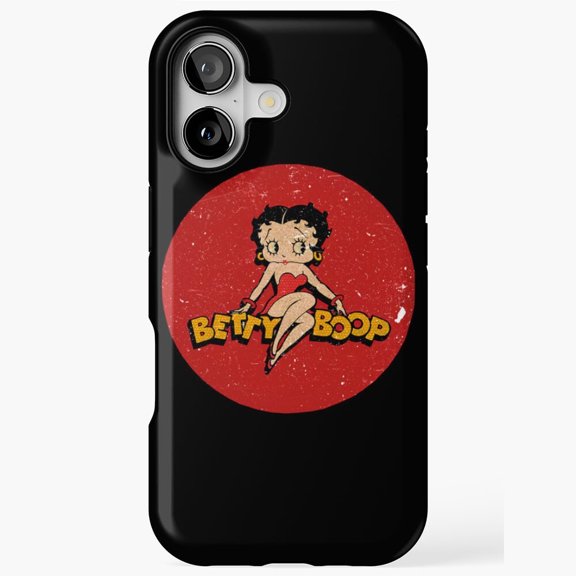 Betty Boop Vintage Vol.05 Cartoon Retro Pinup Art H2070 Premium Durable Case for iPhone 17 16 15 14 13 12 11 Pro Max – Unisex Style