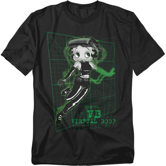 Betty Boop Virtual Boop Officially Licensed Adult T-Shirt L