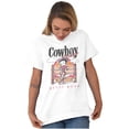 thumbnail image 1 of Betty Boop Western Cowboy Wrangler Short Sleeve Women's Graphic Tee Brisco Brands X, 1 of 5