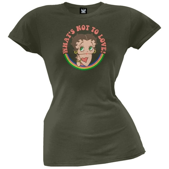Betty Boop - What's Not To Love? Juniors T-Shirt - Medium