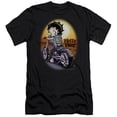 thumbnail image 1 of Betty Boop Wild Biker S/S Adult 30/1 T-Shirt Black, 1 of 1