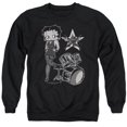 thumbnail image 1 of Betty Boop - With The Band - Crewneck Sweatshirt - X-Large, 1 of 2