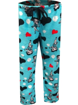 Betty Boop Shop Womens Pajamas Loungewear Blue Walmart
