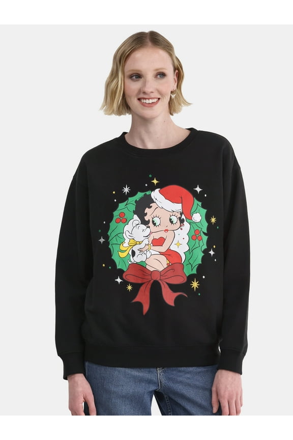 Women’s Christmas Sweatshirt, Sizes XXS-2XL