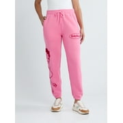 HELLO KITTY Betty Boop Women’s Graphic Jogger Pants, Sizes XXS-XXL
