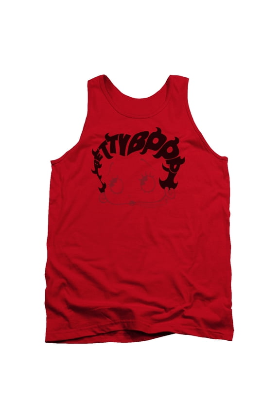 Betty Boop - Word Hair - Tank Top - Large