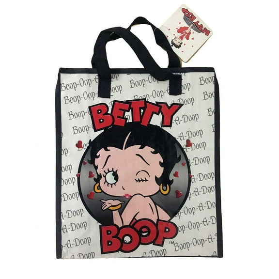 Betty Boop Woven Tote Bag