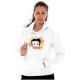 thumbnail image 1 of Betty Boop XO Hugs and Kisses Hoodie Sweatshirt Women Brisco Brands S, 1 of 6