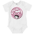 thumbnail image 1 of Betty Boop Your Own Luck Girl Power Bodysuit Jumper Girls Infant Baby Brisco Brands NB, 1 of 6