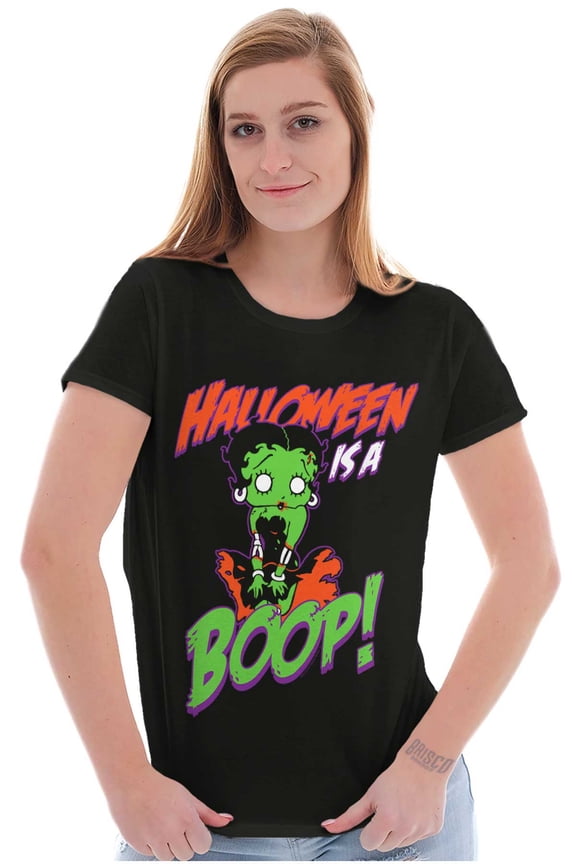 Zombie Halloween Treat Women's T Shirt Ladies Tee Brisco Brands X