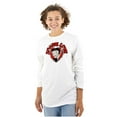 thumbnail image 1 of Betty Boop Zombie Love Heart Women's Long Sleeve T Shirt Brisco Brands S, 1 of 6