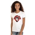 thumbnail image 1 of Betty Boop Zombie Love Heart Women's T Shirt Ladies Tee Brisco Brands S, 1 of 5
