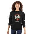 thumbnail image 1 of Betty Boop Zombie Movie Star Pose Women Crewneck Sweatshirt Brisco Brands S, 1 of 6