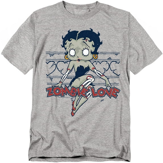Betty Boop T-Shirt Zombie Pinup Unisex Graphic Tee For Men & Women