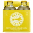 thumbnail image 1 of Betty Buzz: Meyer Lemon Club Soda Cocktail Mixer 4 Pack, 36 Fo Pack Of 6, 1 of 3