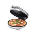thumbnail image 1 of Betty Crocker 8-Inch Travel Pizza Maker Plus, Indoor Electric Grill with Insulated Travel Bag, Nonstick Pan for Pizzas, Quesadillas, Nachos and more, Personal Pizza Machine, 760W, BC-4959CS, Silver, 1 of 7