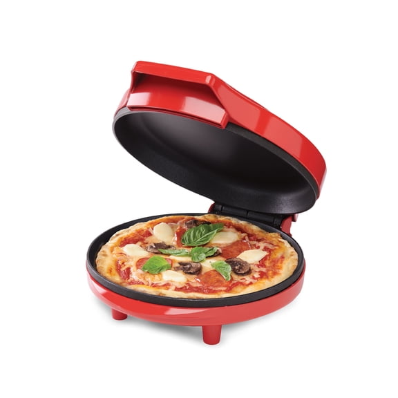 Betty Crocker 3-in-1 Indoor Grill, Sandwich / Panini Press & Waffle Maker Plus, Electric Grill Indoor with Interchangeable Non-Stick Plates, 750 Watts, BC-4965R, Red