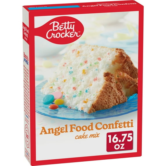 Betty Crocker Angel Food Confetti Cake Mix, 16.75 oz.