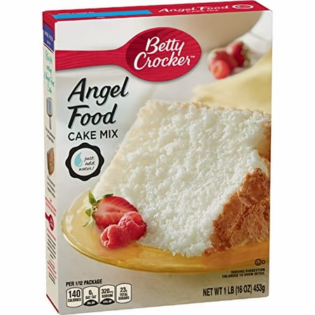 Betty Crocker Angel Food White Cake Mix 16 oz (Pack of 16)