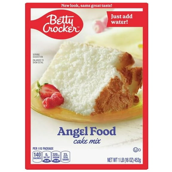 Betty Crocker Angel Food White Cake Mix 16 oz (Pack of 96)