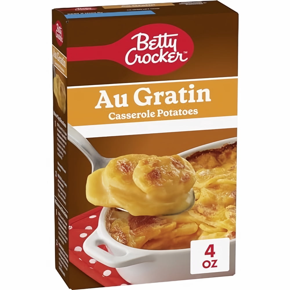 Betty Crocker Au Gratin Casserole Potatoes 4 oz (Pack of 14)