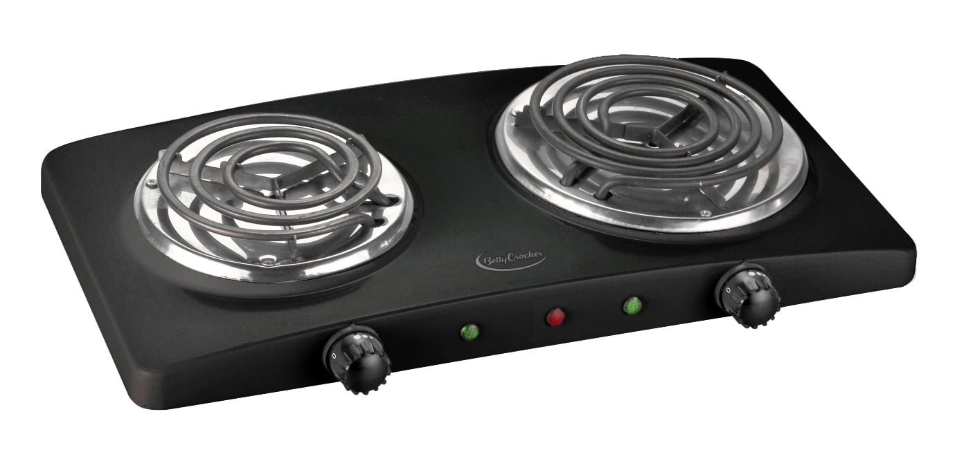Betty Crocker BC-2591CB Portable Double Burner