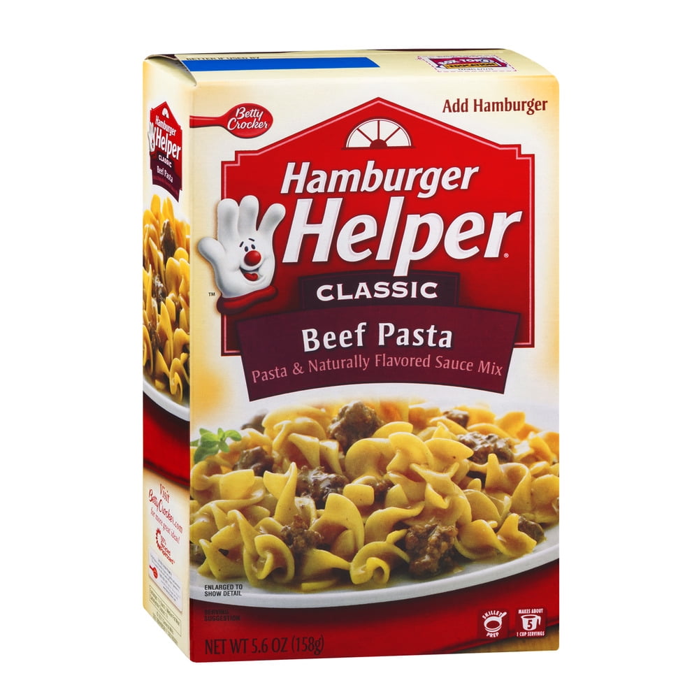 Betty CrockerÂ® Beef Pasta Hamburger HelperÂ® 5.6 oz. Box