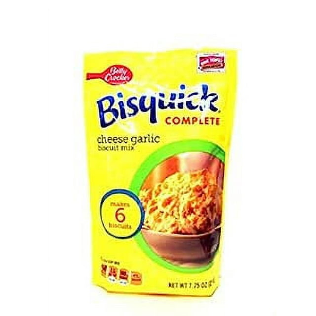Betty Crocker Bisquick Complete Cheese Garlic Biscuit Mix, Just Add