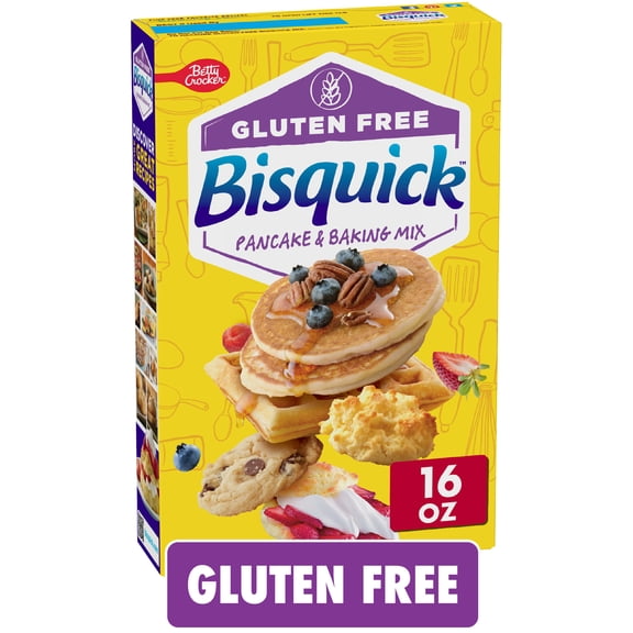 Betty Crocker Bisquick, Gluten Free Pancake and Baking Mix, 16 oz