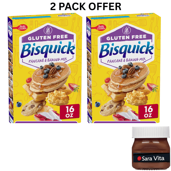 Betty Crocker Bisquick, Gluten Free Pancake and Baking Mix, 16 oz