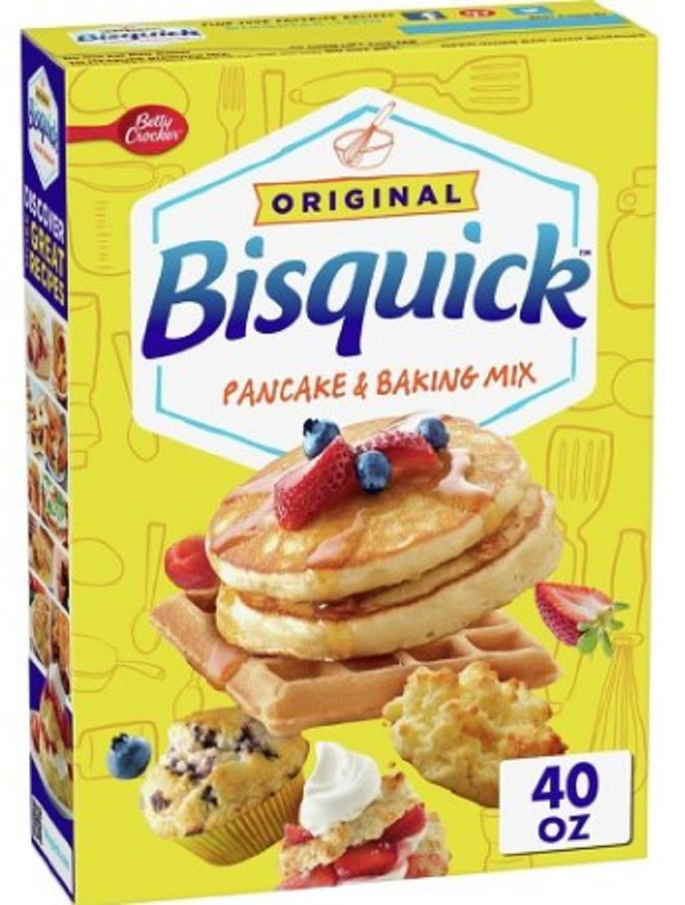 Betty Crocker Bisquick Original Pancake & Baking Mix (Pack of 8)