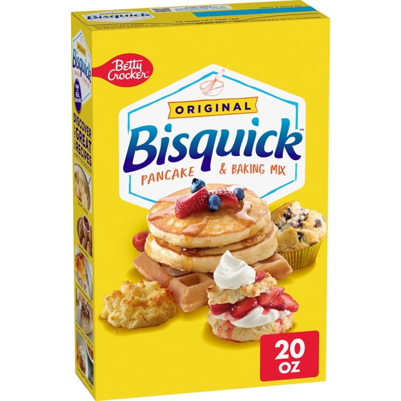 Betty Crocker Bisquick Pancake and Baking Mix, Original, 20 oz