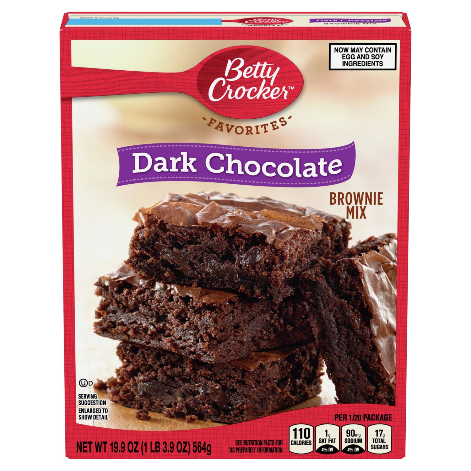 Betty Crocker Brownie Mix Dark Chocolates 19.9 oz