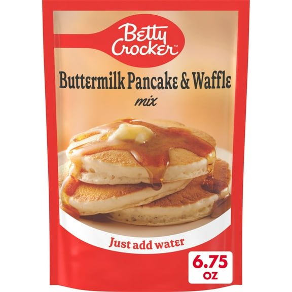 Betty Crocker Buttermilk Pancake and Waffle Mix, 6.75 oz.