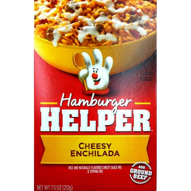 Betty Crocker Cheesy Enchilada Hamburger Helper 7.5Oz (5 Pack