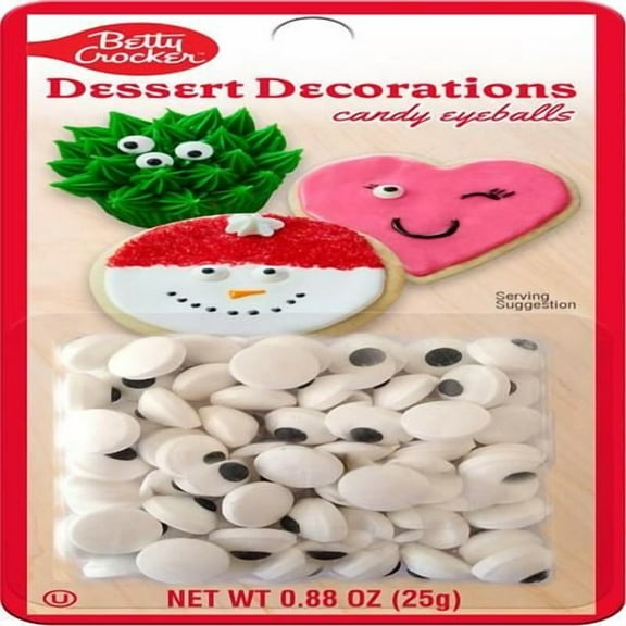 Betty Crocker Candy Shop, Eyeballs, 0.88 Oz - Pack of 2