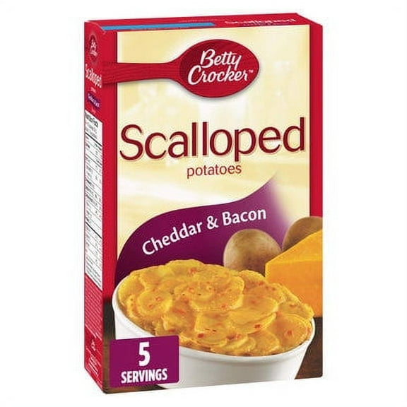 Betty Crocker Cheddar Bacon Scalloped Potatoes, 148g/5.2oz