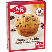 Betty Crocker Chocolate Chip Muffin and Quick Bread Mix, 14.75 oz.