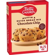 Betty Crocker Chocolate Chip Muffin and Quick Bread Mix, 14.75 oz